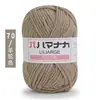 Hilo de algodón de leche de 4 hebras, hilo para muñecas, lana coreana para bebés, hilo de crochet, hilo para tejer a mano, venta al por mayor
