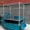 Carro de Trípode Calamar-Plancha de Hierro Modificado para Carne Guisada, Soporte Duradero para Venta Ambulante, Vehículo Eléctrico de Barbacoa Modificado