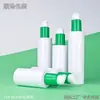 Botella Plástica PET Vacía Personalizada de 100ml-200ml para Cosméticos y Cuidado de la Piel con Interruptor Giratorio y Cabezal de Bomba de Presión