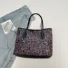 Bolsa Tote Transfronteiriça Nova Estampa de Leopardo, Bolsa Grande de Alta Qualidade para Mulheres 2025 Bolsa de Ombro Retrô, Bolsa Portátil para o Dia a Dia