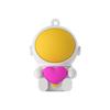 Desenhos animados Spaceman Keychain Ornaments bonito Creative Gift personalizado boneca carro chave pingente Logo Abertura do molde