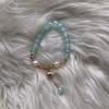 Pulsera de cristal de fresa al por mayor de fábrica, pulsera de cristal de orquídea, pulsera de mariposa de cristal de colores con perlas, regalo al por mayor