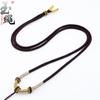 Corda para pingente de jade tecida à mão corda para pingente de cera de abelha corda para colar de pingente de jade cordão ajustável para homens e mulheres