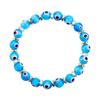 Popular Pulsera Tejida con Ojo de Diablo de Cristal de Amazon para Mujer, Pulsera de Cuentas Más Vendida Transfronteriza Europea y Americana, Joyería de Mano para Parejas
