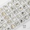 Xiao Pu k9 fondo puntiagudo especial forma triángulo gordo taladro de cristal cabeza de tigre taladro de vidrio materiales accesorios de joyería diy