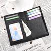 Fabricante de origen Billetera de piel de vaca Rfid antimagnética con múltiples ranuras para tarjetas, Billetera corta, Diseño especial transfronterizo para tarjetero antirrobo y tarjetero