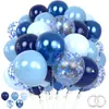 Balão Sequinado de 12 Polegadas 60 Peças Conjunto Balão de Aniversário Decoração de Festa de Aniversário Arranjo de Feriado Balão de Látex