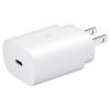 Cargador Súper Rápido PD de 25W es adecuado para Samsung note10 S20 US, Europa y Gran Bretaña Certificación C TA800