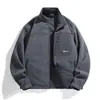 Chaqueta de Trabajo Nueva para Hombre de Primavera y Otoño, Abrigo Casual Holgado, Solapa Retro, Top Japonés de Moda y Versátil