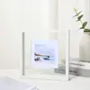Suporte de Exibição de Porta-Retrato Transparente Dupla Face Atacado Porta-Retrato de Espécime de Planta Feito à Mão Suporte de Exibição de Porta-Retrato de Placa de Densidade Porta-Retrato DIY Estilo Europeu