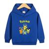 Suéter para meninos e meninas primavera e outono 2022 novo casaco infantil com capuz roupas infantis outono bebê estilo ocidental casaco de outono