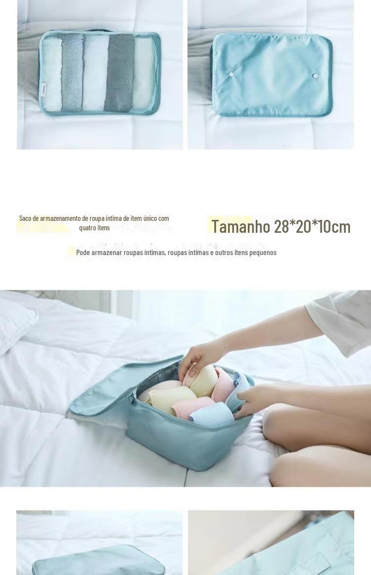 旅行整理袋套装内衣衣物衣服便携袋子非必备分装旅游行