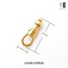 Cadena de Amuletos Budistas Tailandeses Joyería Botón DIY Acero de Titanio Acero Inoxidable Hebilla de Resorte Anillo Abierto Hebilla de Collar Hebilla Wm Joyería Xa