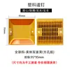 Luz Reflectante de Aluminio Fundido para Tachas Viales Marcador Vial Elevado Solar Tacha Vial de Plástico Marcador de Contorno de Acero Total de Una y Doble Cara