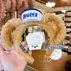 Agente de Compras da Disney para Faixas de Cabelo Shelliemay, Faixas de Cabeça de Pelúcia com Laço do Ursinho Duffy Fofo, Acessórios de Cabelo para Lavar o Rosto de Parque de Diversões