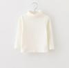 Outono e inverno menina suéter acolchoado com gola alta lixada camisa base bebê Comércio exterior ins moderno AliExpress
