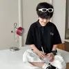 Camiseta de Verano de Moda para Niños Tongku 2026 con Bordado de Caballo Pequeño, Manga Corta, Color Sólido Versátil, Polo Infantil