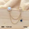 Broche de corrente de fivela de sapato de pérola, acessório de flor para sapato, pingente de meia empilhada, pingente de meia de futebol de nicho de alta qualidade, corrente de suéter