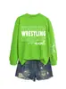 Sudadera Casual Cómoda para Mujer con Estampado de Brazo de Tía Luchadora Mi Amazon Ebay Sitio Independiente
