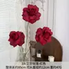 3 Cabezas de Rosas Artificiales de Elsa, Decoración para el Hogar de Lujo Ligero para Sala de Estar y Mesa de Comedor, Accesorios para Fotografía de Bodas, Materiales Florales, Flores Falsas