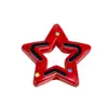 Pintura Acrílica Puntos de Colores Estrella de Cinco Puntas Cuentas Sueltas Joyería Llavero Cadena para Teléfono Móvil Accesorios Colgante Venta al por Mayor