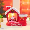 Porta lápices de Santa Claus con luz nocturna, nuevo producto transfronterizo, decoración creativa para Nochebuena, regalo para niños, venta al por mayor