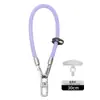 Cordón para Teléfono Móvil Personalizado de Alta Gama, Correa de Muñeca Trenzada, Cordón Corto para Funda de Teléfono Móvil, Venta al por Mayor de Fábrica