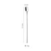Cuchara Cuadrada de Acero Inoxidable 304 Pala para Postre Cuchara para Revolver Café Mango Largo Cuchara para Hielo Cuchara Pequeña Dorada Cuchara para Miel