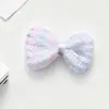 Fresco e Simples Tecido de Uma Palavra Enchimento de Algodão Laço Prendedor de Cabelo Acessórios de Cabelo Roupas Sapatos DIY Acessórios para Capa de Celular Suprimentos