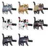 Paquete Mixto de 100 Piezas de Lindos Accesorios de Esmalte para Manualidades de Gato Llavero Pendientes Pulsera Colgantes para Collar Venta Caliente Transfronteriza