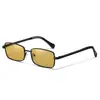 Gafas de Sol de Moda Cuadradas Wang Wen 2026, Mismo Estilo que Chanel, Gafas de Sol Estilo Coreano Retro Sencillas Versátiles