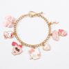 Explosiones europeas y americanas dibujos animados Sanrio hallokitty nuevo brazalete lazo amor joyería al por mayor