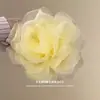 Pinza para el pelo de flor de malla para primavera y verano para mujer, Clip tiburón pequeño de estilo nuevo de alta gama 2026, Pasador, Accesorio para el cabello