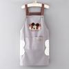 Delantal de cocina de moda para el hogar, impermeable y resistente al aceite, para hombres y mujeres, estilo coreano, ropa de trabajo especial para catering.