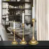 Itens de Presente para Casa Estilo Europeu Transfronteiriço Castiçal Decorações de Restaurante Adereços para Jantar à Luz de Velas Castiçal de Três Braços Cinco Braços