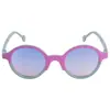 Foto de Bebé Linda Macron Marco Redondo Gafas de Sol para Niños Anti-UV Niños y Niñas Elegantes Lindas Gafas de Sol para Bebé