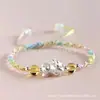 Pulsera pie Pi Xiu plata 999 bestia dorada golondrina lucky hombres y mujeres transferencia cuerda de mano colorida outlet de fábrica