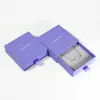 Cajas de Empaque para Joyería de Alta Calidad y Estéticamente Agradables Personalizadas de Fábrica con Logo Personalizado y Cajas de Papel para Empaque de Almacenamiento de Joyería