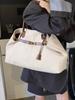 Bolsa de Lona Grande Capacidade Retrô para Mulheres 2025 Nova Tendência Moda Bolsa de Axila Casual Estilo Coreano Bolsa Tiracolo Bolsa para o Dia a Dia