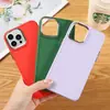 Adecuado para funda de teléfono móvil nuevo iPhone15Promax 11 silicona esmerilada 14 botones galvanizados 13 cubierta protectora 12