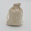 Bolsas de Algodão e Linho Estampadas com Cordão, Pequenas Sacolas de Tecido de Algodão, Saquinhos, Bolsas Vazias para Repelente de Mosquitos, Bolsas para Embalagem de Ervas, Bolsas com Cordão em Estoque