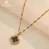 Aitong Jewelry Colar Francês de Luxo Leve Moda Simples Exquisito Colar de Cobre Estilo Vintage Elegante Versátil Colar de Alta Qualidade