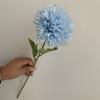 Simulação de flor única bola de espinho de galho único casamento auditório teto estrada chumbo alto decorativo floral macio arranjo de flores em estoque fornecimento