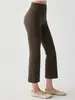 2026 Novo Modelo Calça Yoga Flare Levanta Bumbum Feminina, Calça Curta Esportiva de Corrida Slim Fit de Verão para Mulheres Baixas, Calça Fitness
