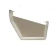 Calha de PVC nova, calha de captação de água da chuva, calha de plantio e drenagem, calha de PVC, calha alta e baixa, comedouro para galinhas, bebedouro integrado