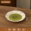 Juego de vajilla de cerámica floral vintage personalizado, juego de cuencos y platos de alto valor estético, un juego completo de vajilla para el hogar adecuado como regalo de inauguración