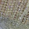 Contas redondas de vidro de cristal azul safira cortadas AB cor 96 superfície disco rígido corte contas DIY cordão várias cores disponíveis