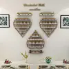 Soporte para Arte de Uñas Montaje en Pared Forma de Corazón Soporte de Exhibición de Celebridades de Internet Soporte de Exhibición para Esmalte de Uñas Gel Estante de Pared para Salón de Uñas Vitrina