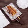 Papel absorbente de grasa para cocina para alimentos fritos, papel de hornear, papel para decorar pasteles, papel de horno para pizza, capacillos redondos específicos para horno