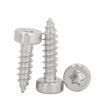 Tornillos Autorroscantes Cilíndricos de Cabeza Plana Phillips de Acero Inoxidable 304 M2~M8 Estándar de Guangdong Gb6191 Tornillos Autorroscantes con Ranura Phillips Interna